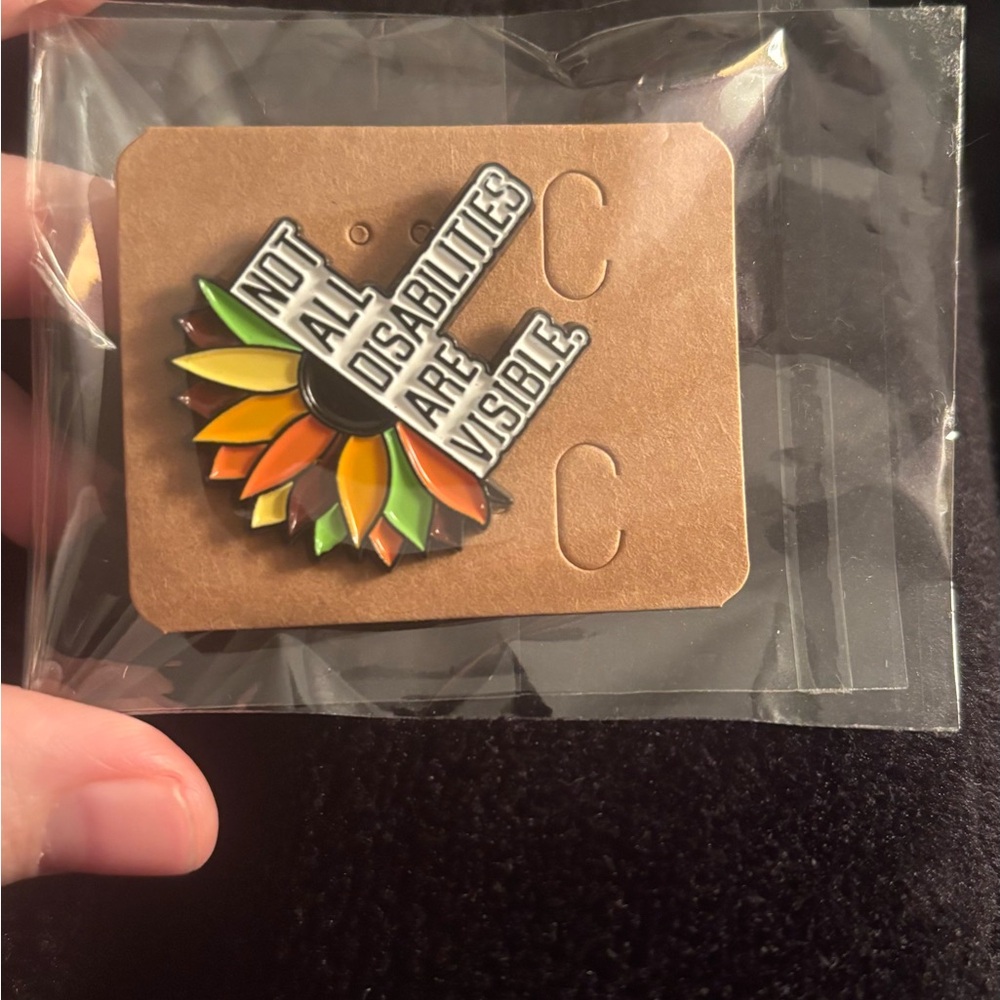(3 for $30) Set of 3 Disability Awareness Pride Pins